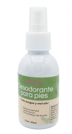 Desodorante para pies Jazmin Herbal 100ml