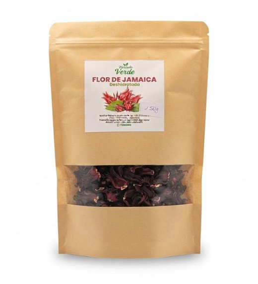 Flor de Jamaica Deshidratada Mercado Verde